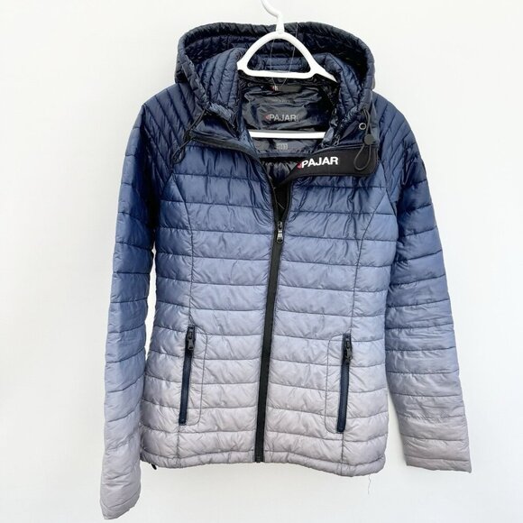 Pajar Aurora Women Coat Packable 0 To -10 Celsius Ombre Small Removable Hood - Picture 1 of 16